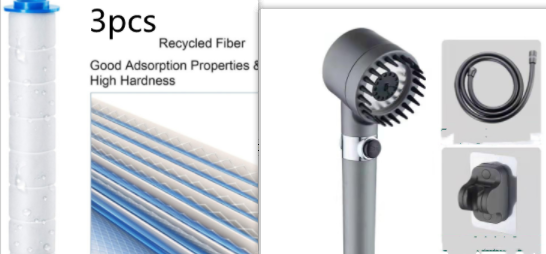 Smart Portable 3 Modes Shower Head