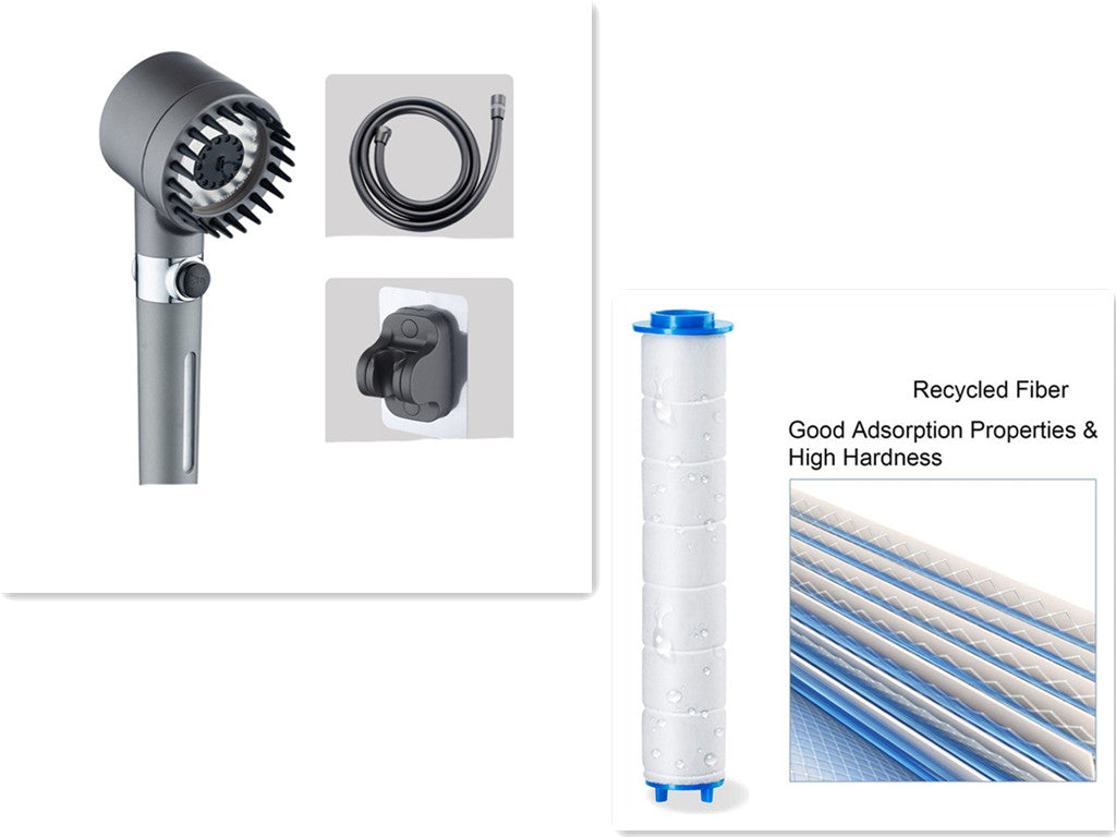 Smart Portable 3 Modes Shower Head
