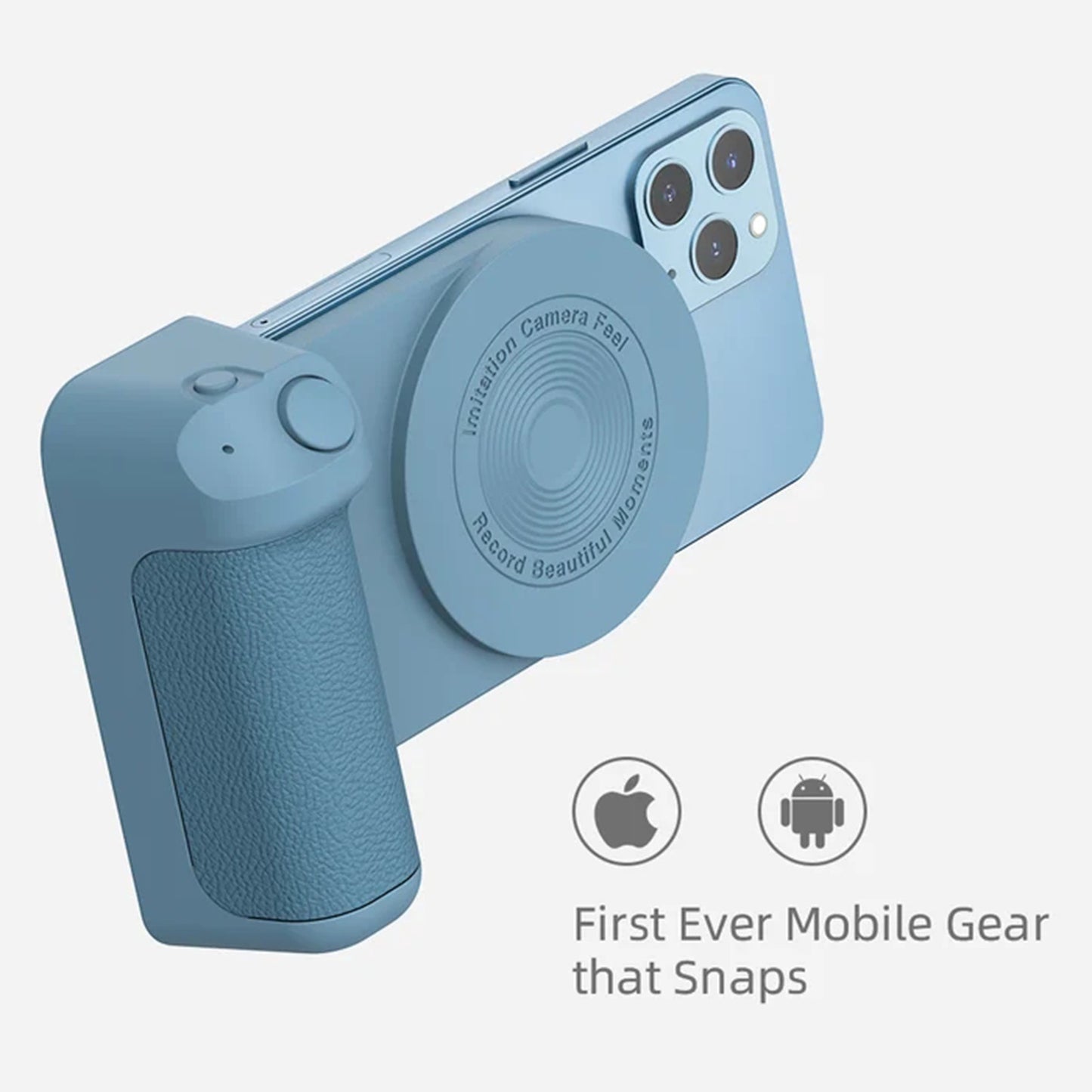 3 In 1 Intelligent Multifunctional Selfie Anti-Shake Magnetic Grip Phone Holder