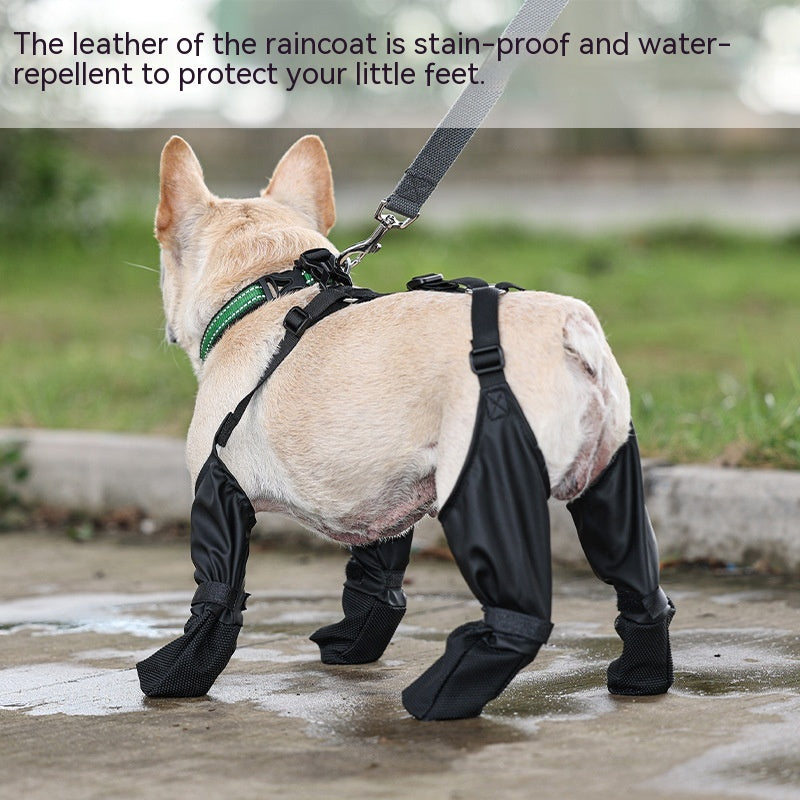Awesome Waterproof Adjustable Breathable Dog Boots for Outdoor Walking