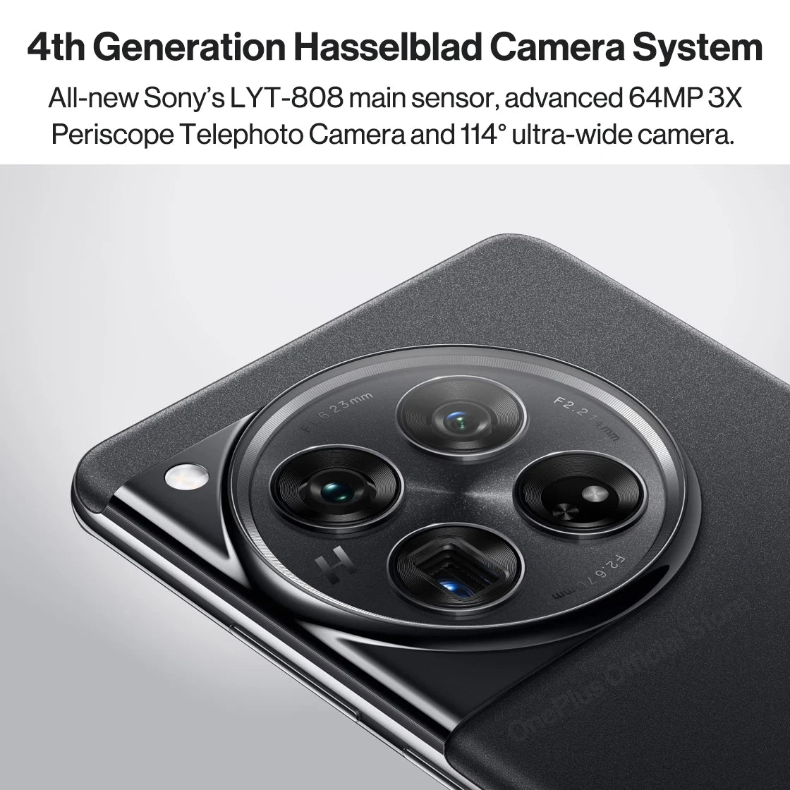 World Premiere OnePlus 12 Global Version 16GB 512GB Snapdragon 8 Gen 3 Hasselblad Camera 2K 120Hz Display 100W SUPERVOOC Charge