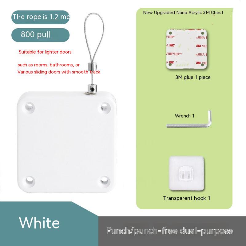 Soft Automatic Punch-Free Door Closer