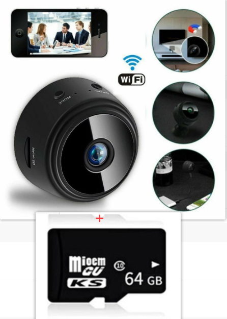 Super Magnetic Suction Security HD Camera With Infrared Night Vision