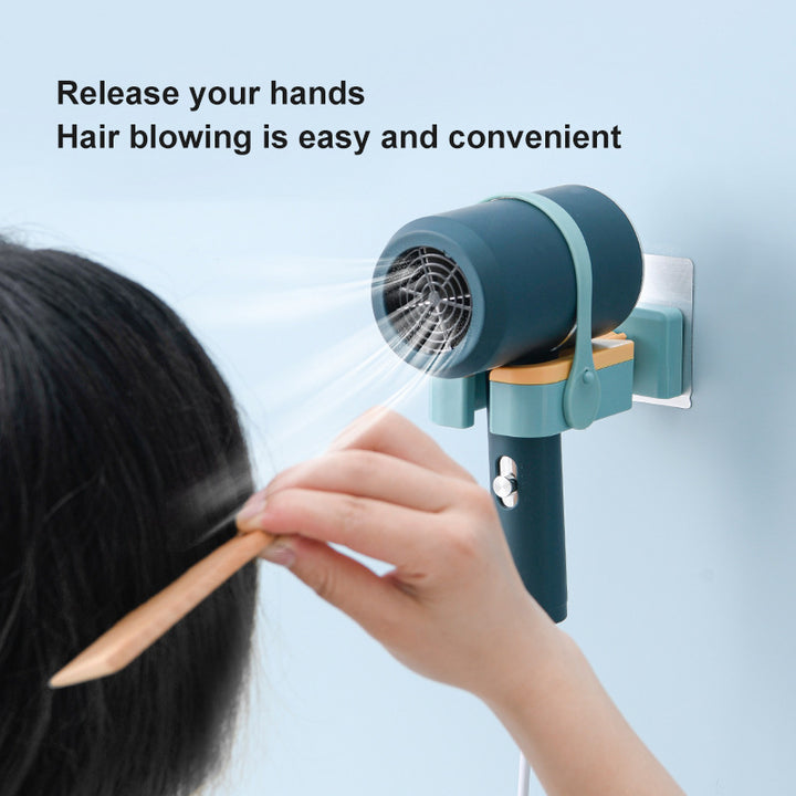 Multifunctional Wall-mounted Toilet Rack Hair Dryer