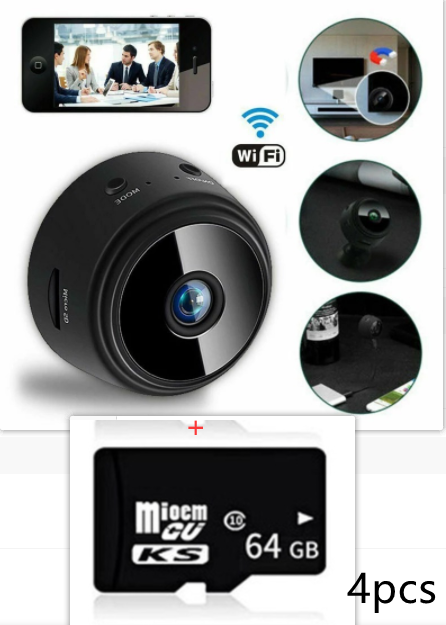 Super Magnetic Suction Security HD Camera With Infrared Night Vision