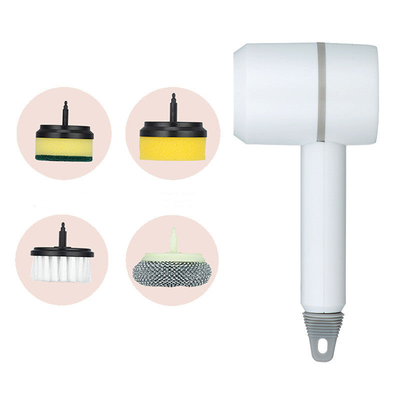 Wireless Rechargeable Automatic Dishwashing Cleaning Brush