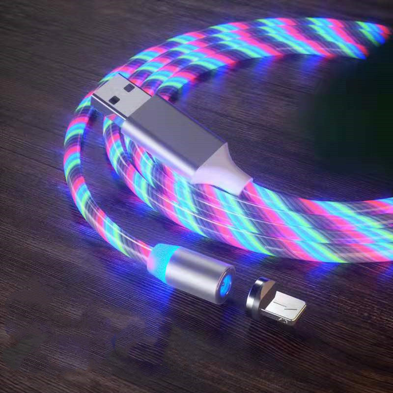 Magnetic Fast Charging Lighting Micro USB Cable LED Magnet Charger