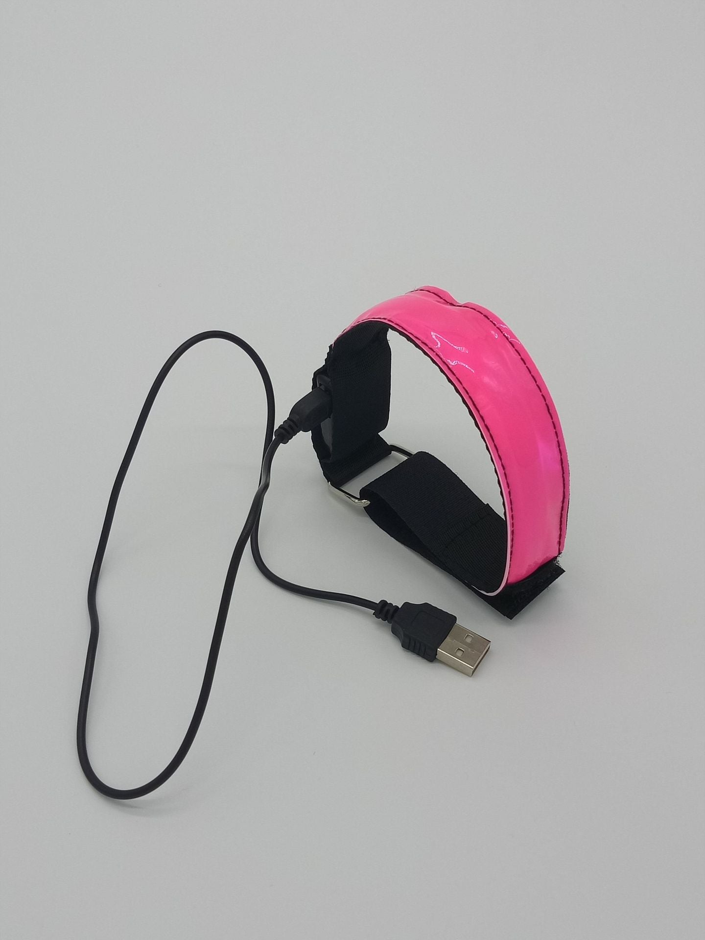 LED Luminous Night Running Armband Bracelet With USB Charging