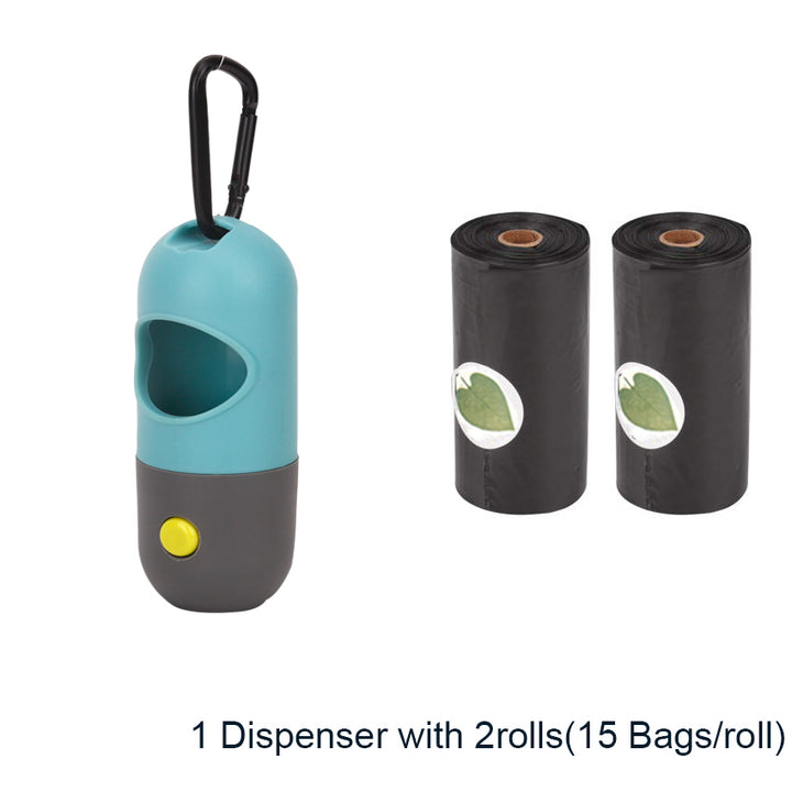 Amazing Pet Waste Bag Dispenser With Light Capsule