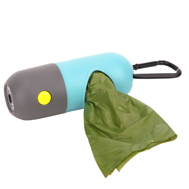 Amazing Pet Waste Bag Dispenser With Light Capsule