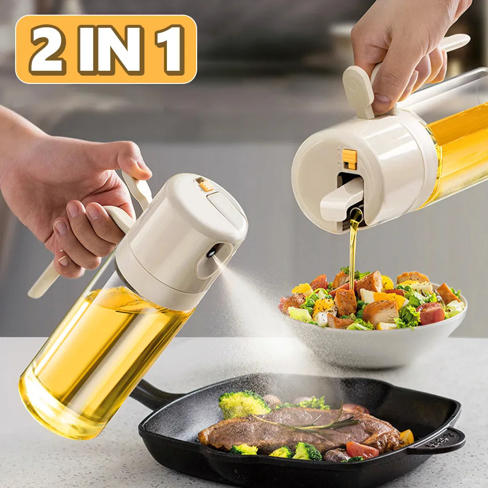 Multipurpose 2 In 1 Cooking Oil Dispenser