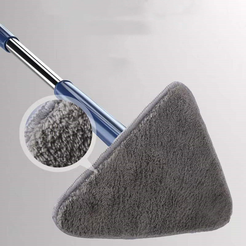 Extendable 360 Adjustable Rotatable Triangle Mop For Floor And Wall Cleaning