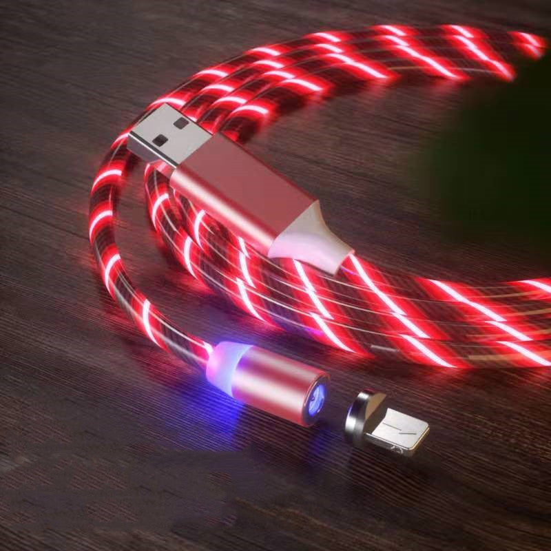 Magnetic Fast Charging Lighting Micro USB Cable LED Magnet Charger