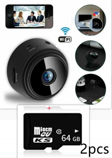 Super Magnetic Suction Security HD Camera With Infrared Night Vision