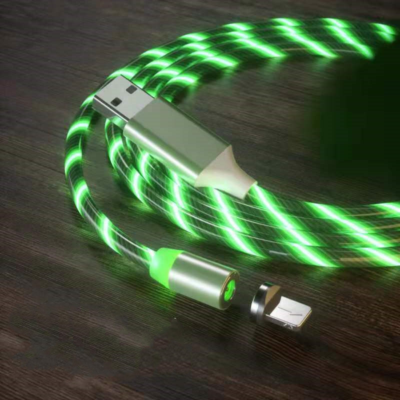 Magnetic Fast Charging Lighting Micro USB Cable LED Magnet Charger