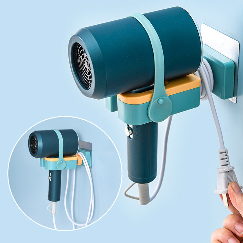 Multifunctional Wall-mounted Toilet Rack Hair Dryer