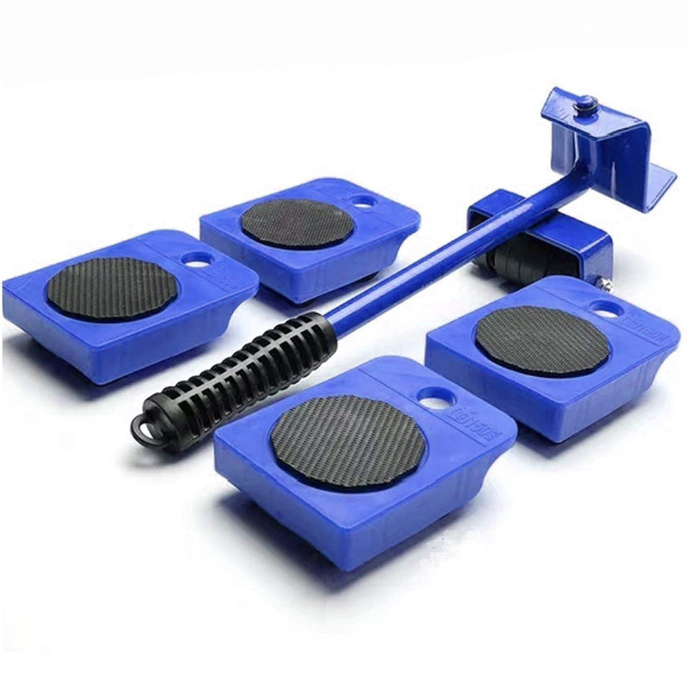 Professional Furniture Mover Wheel Bar Roller Lifter Tool Set