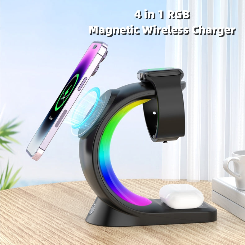 Awesome Magnetic Wireless Charger For Fast Charging Of Gadgets