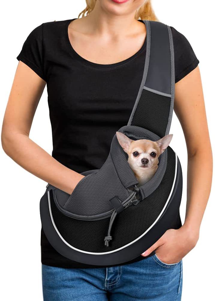 Portable Crossbody Pets Bag For Outdoor Walk