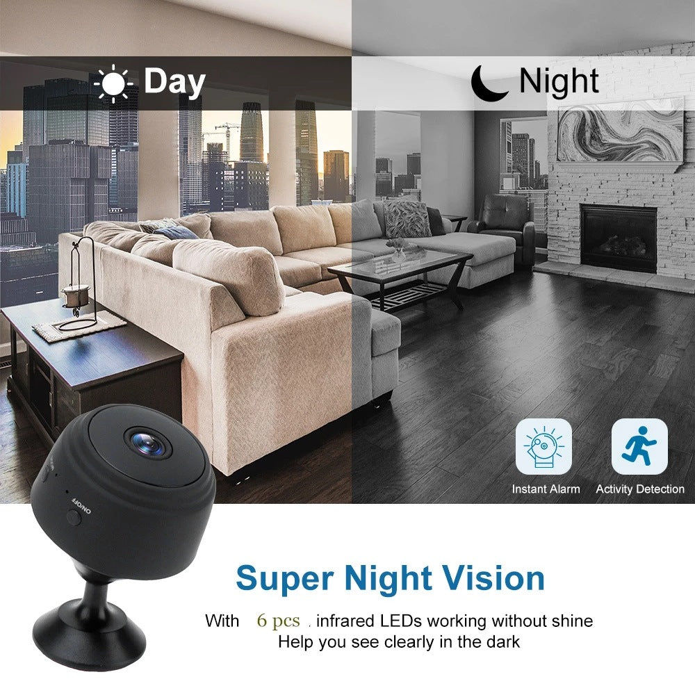 Super Magnetic Suction Security HD Camera With Infrared Night Vision