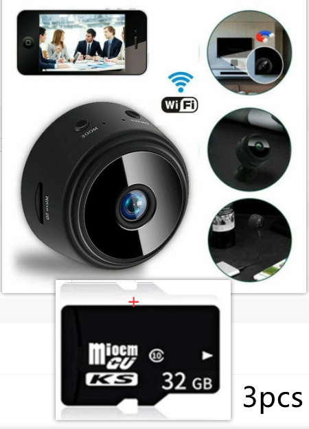 Super Magnetic Suction Security HD Camera With Infrared Night Vision