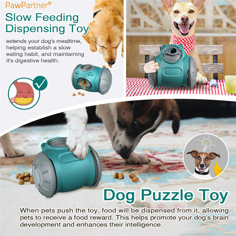 Interactive Dog Tumbler Toys Slow Feeder For Small and Medium Dogs