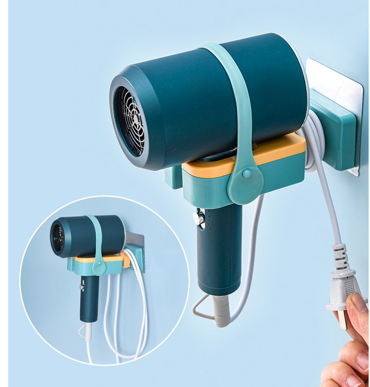 Multifunctional Wall-mounted Toilet Rack Hair Dryer