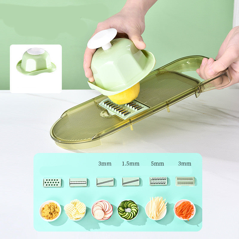 Super Multi-Functional Transparent Vegetable Cutter