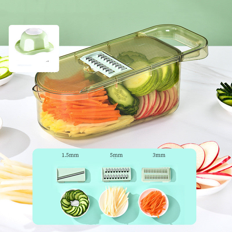 Super Multi-Functional Transparent Vegetable Cutter