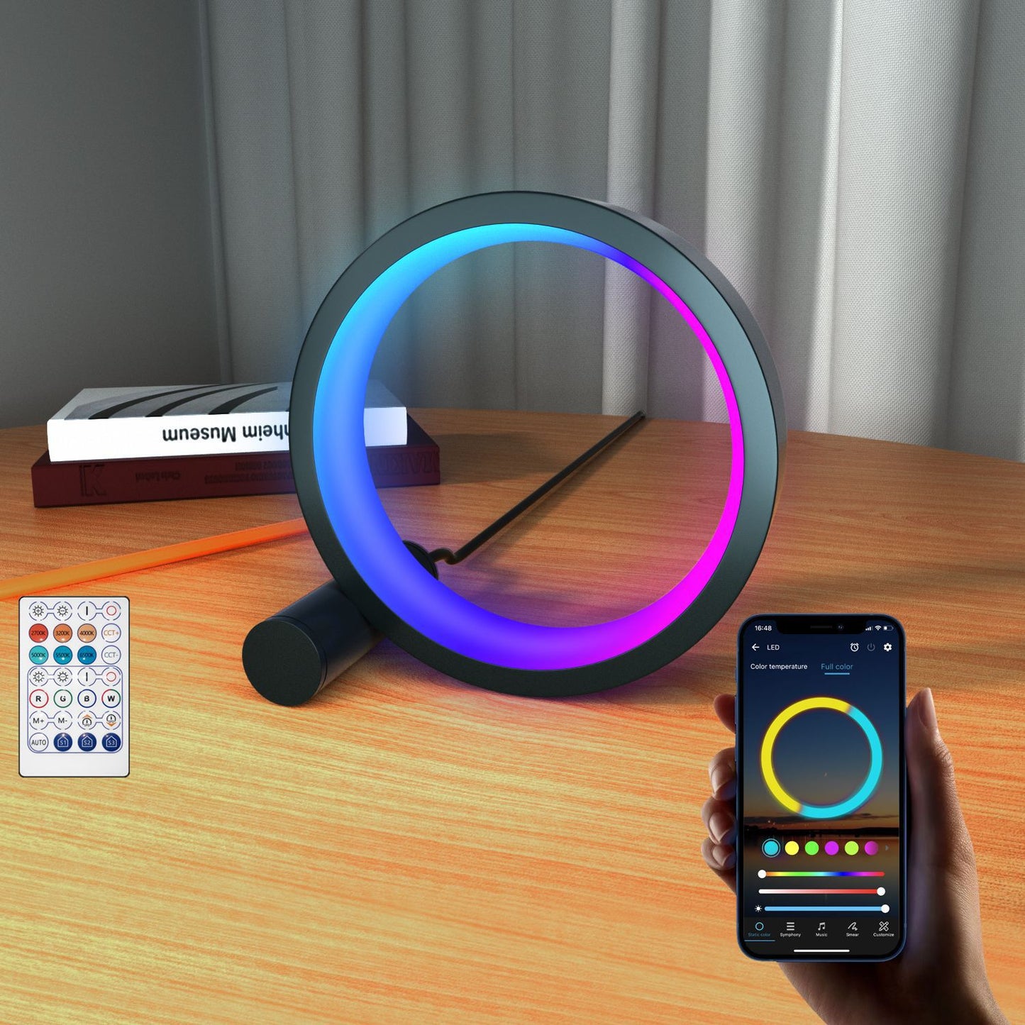 Smart LED Colorful Music Rhythm Induction