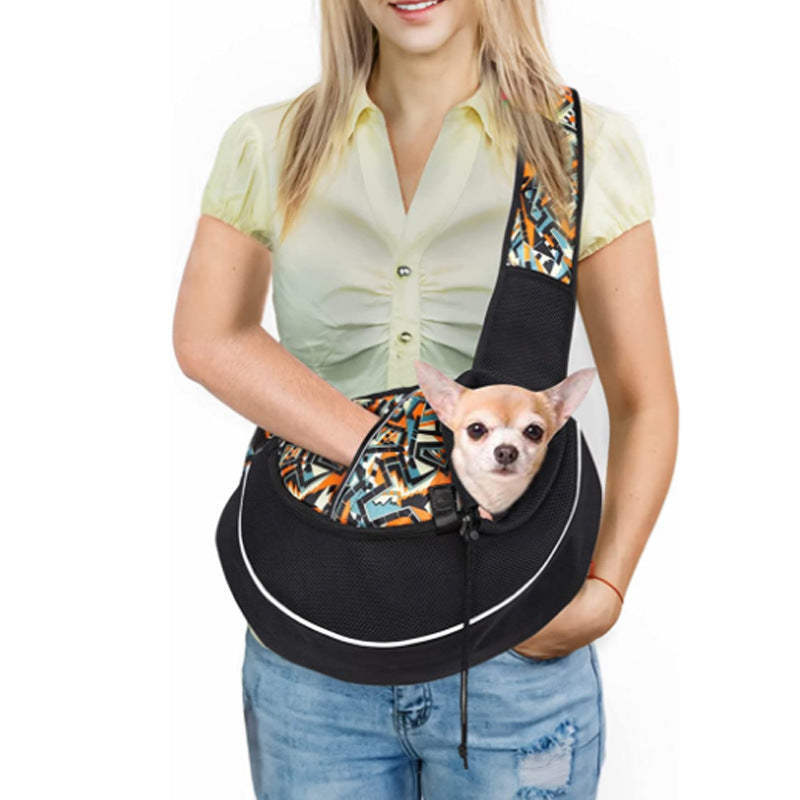 Portable Crossbody Pets Bag For Outdoor Walk