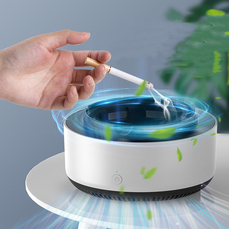 Smoke Removal Air Purification Ashtray Automatic Purifier