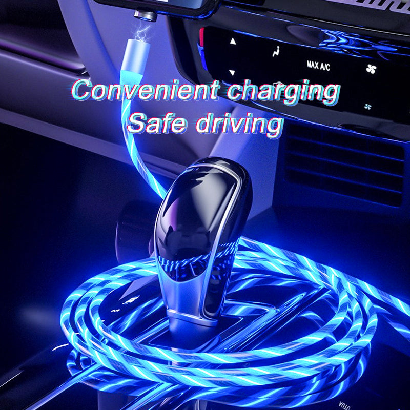 Magnetic Fast Charging Lighting Micro USB Cable LED Magnet Charger