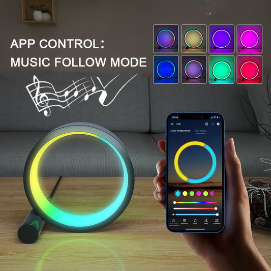 Smart LED Colorful Music Rhythm Induction