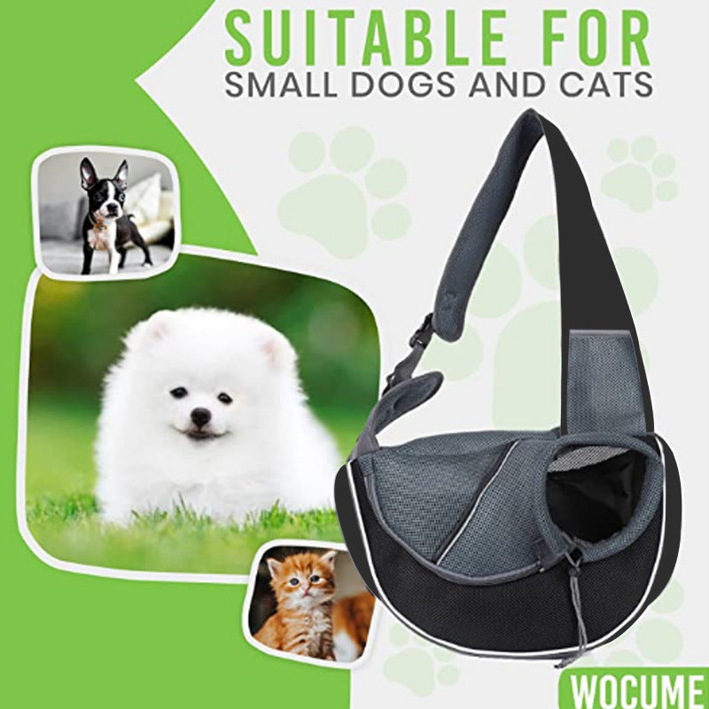 Portable Crossbody Pets Bag For Outdoor Walk