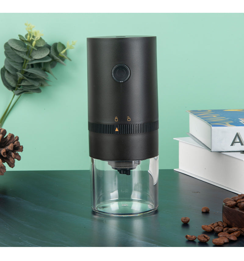 Smart Portable Electric Coffee Grinder With TYPE-C USB Charging