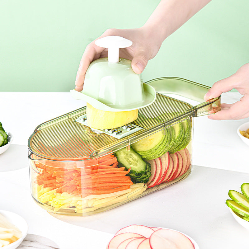 Super Multi-Functional Transparent Vegetable Cutter