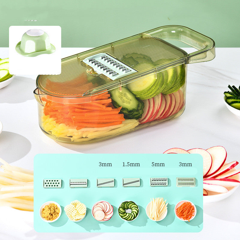 Super Multi-Functional Transparent Vegetable Cutter