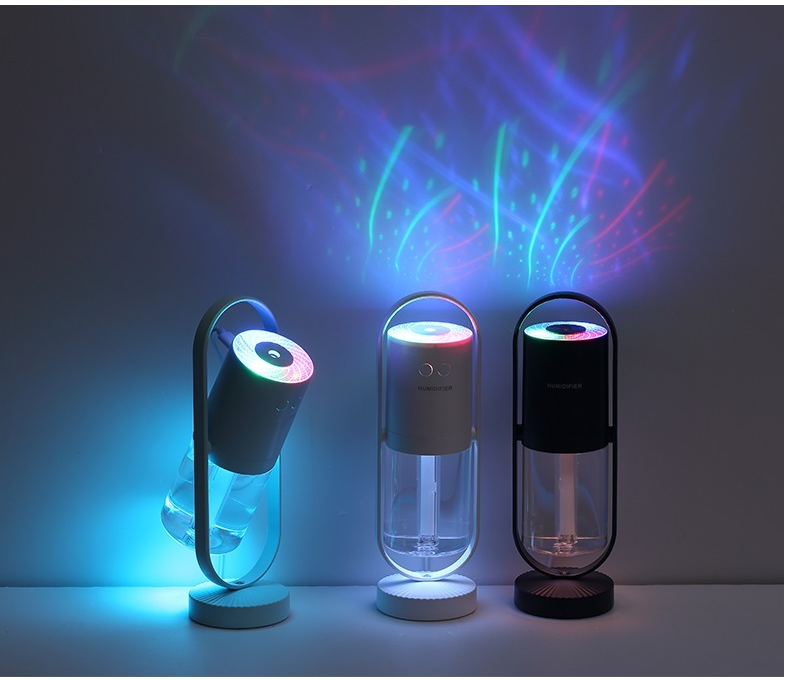 Magic Shadow USB Air Humidifier For Home With Ultrasonic Projection Night Lights