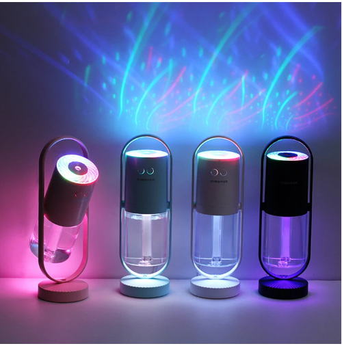 Magic Shadow USB Air Humidifier For Home With Ultrasonic Projection Night Lights